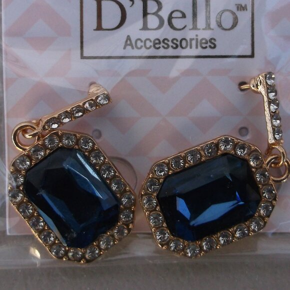 Vera Bradley 2-Piece Quilted Crossbody Set + NWT blue D’Bello Earrings,✈️ Travel - Picture 2 of 6